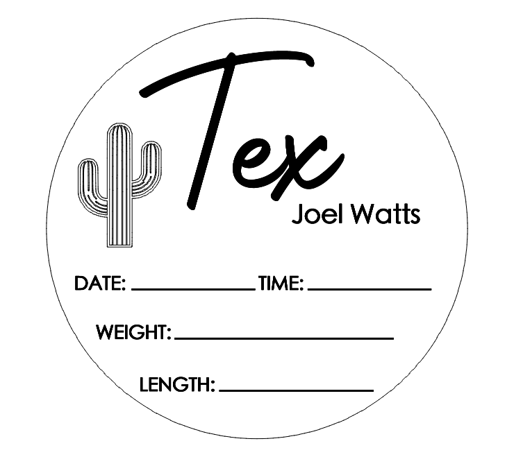 CUSTOM ORDER - J.WATTS