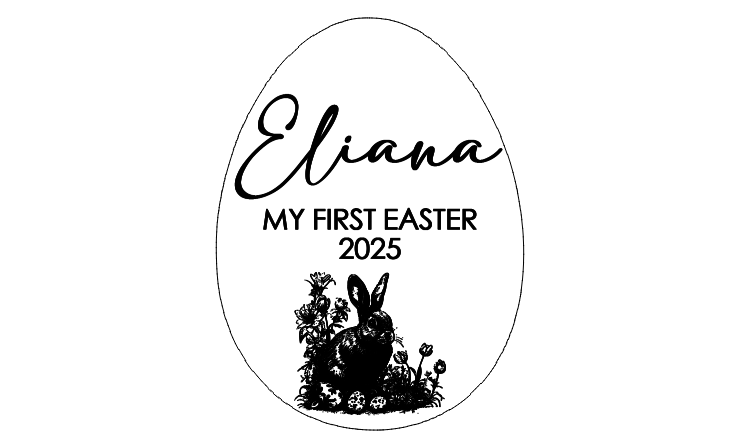 My First Easter Tag