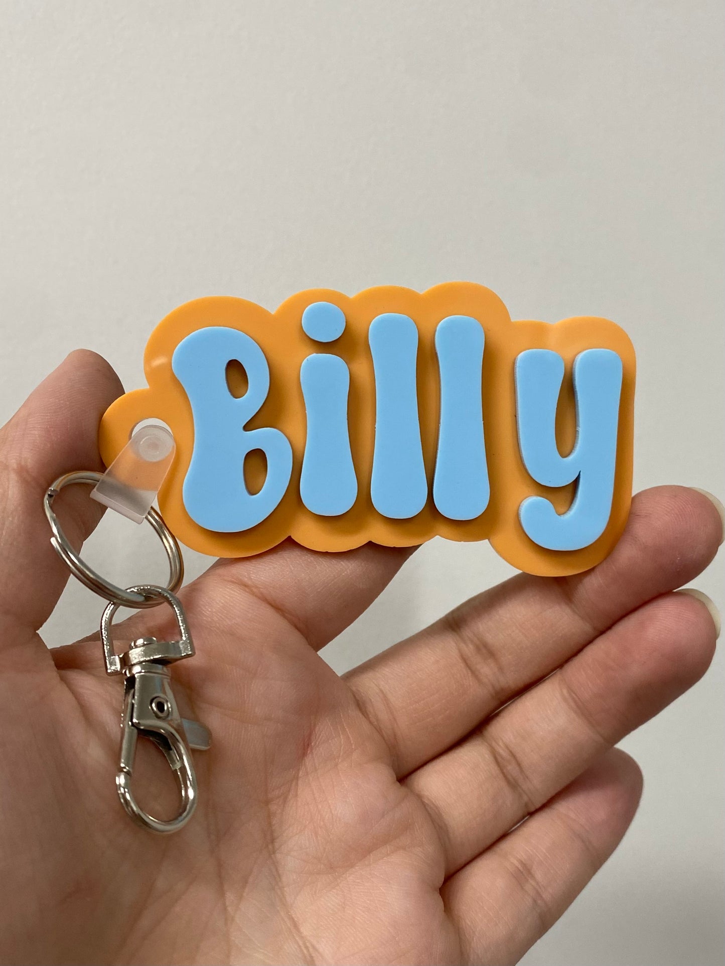 Keyring "Groovy Colour-block"