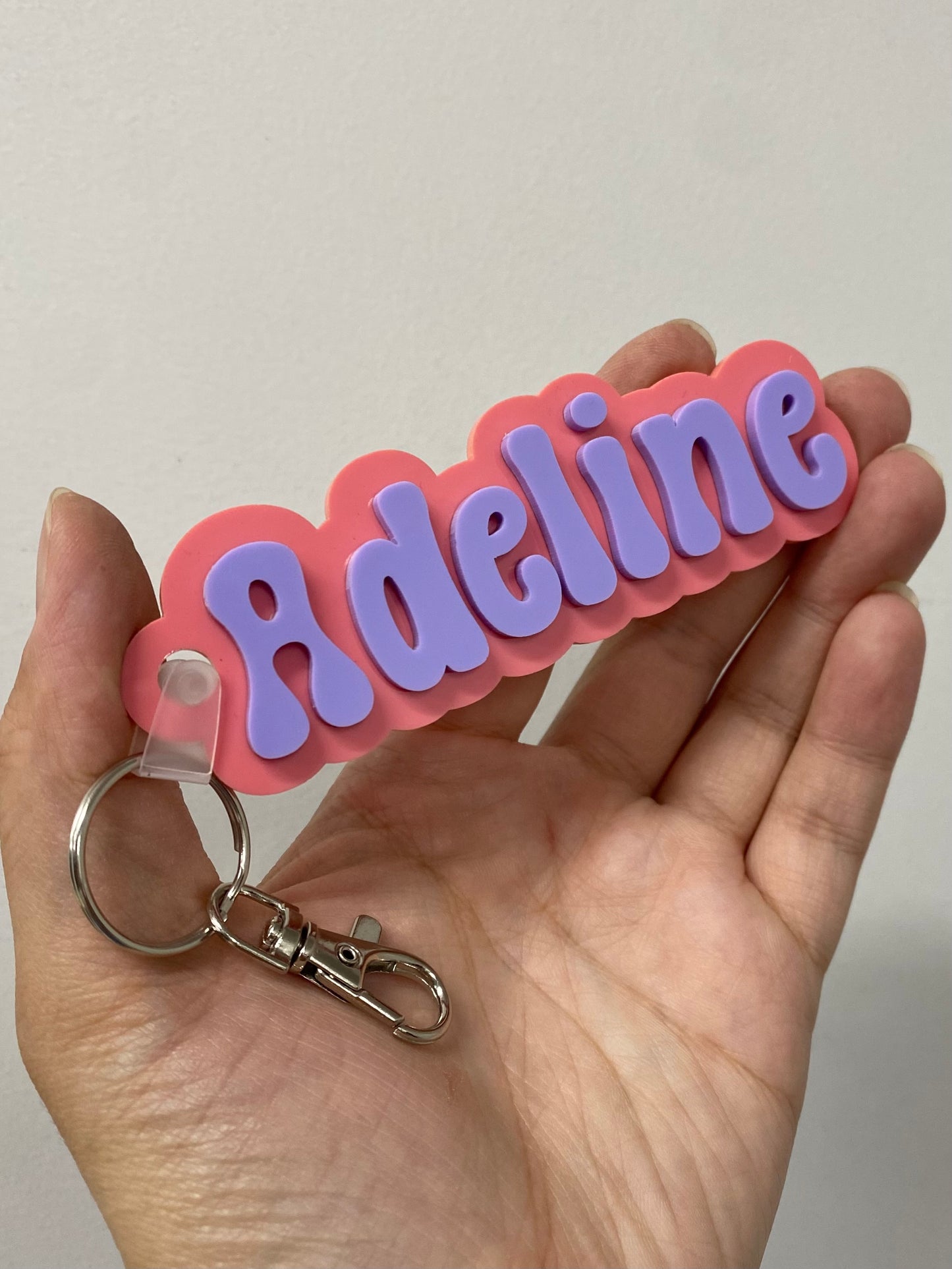 Keyring "Groovy Colour-block"