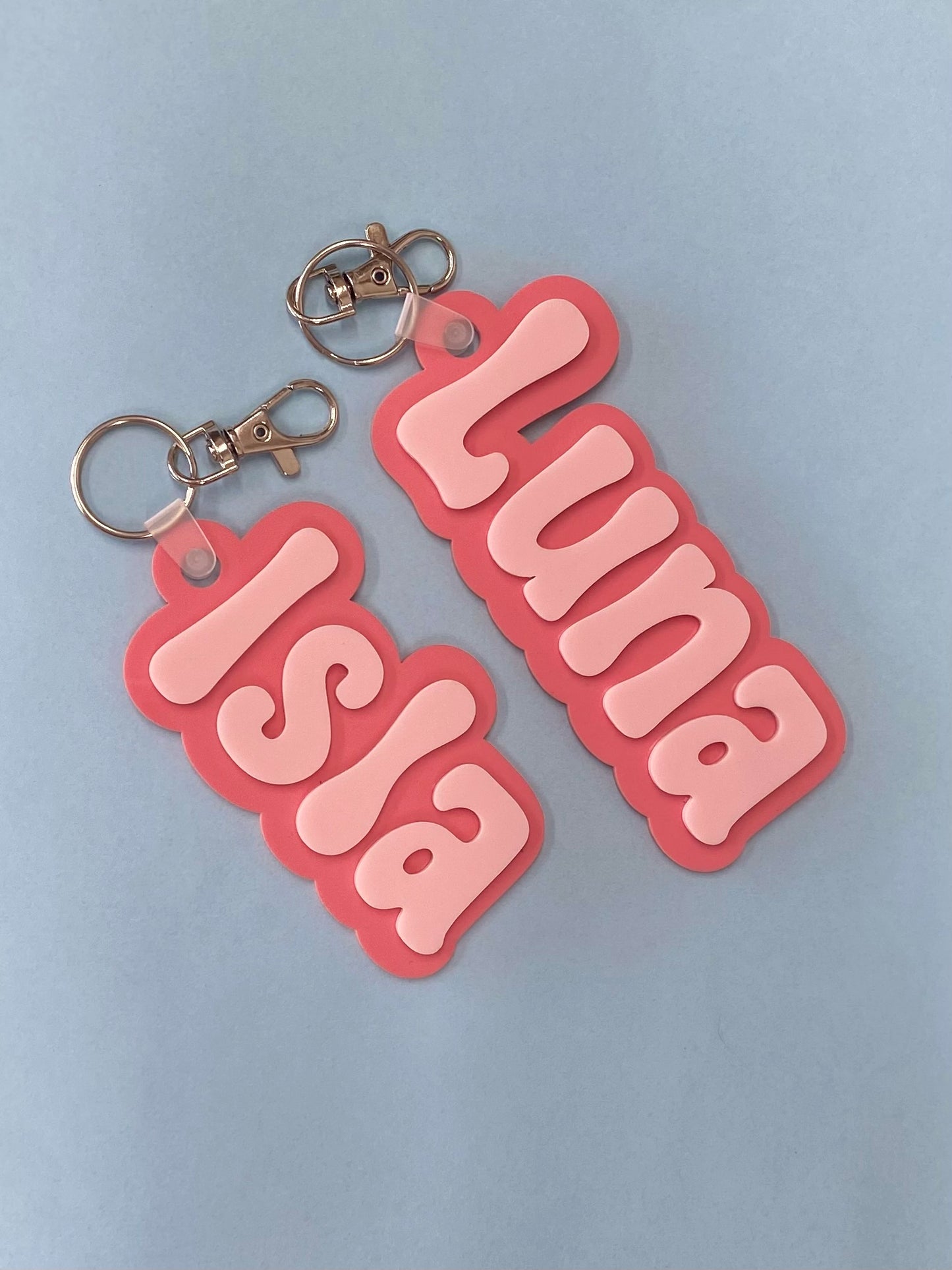 Keyring "Groovy Colour-block"
