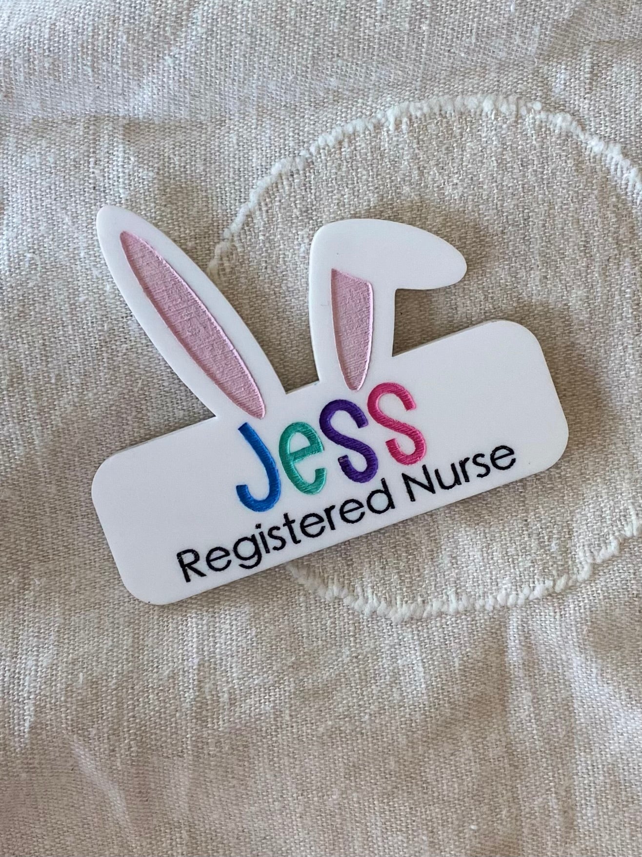 Easter Bunny Badge