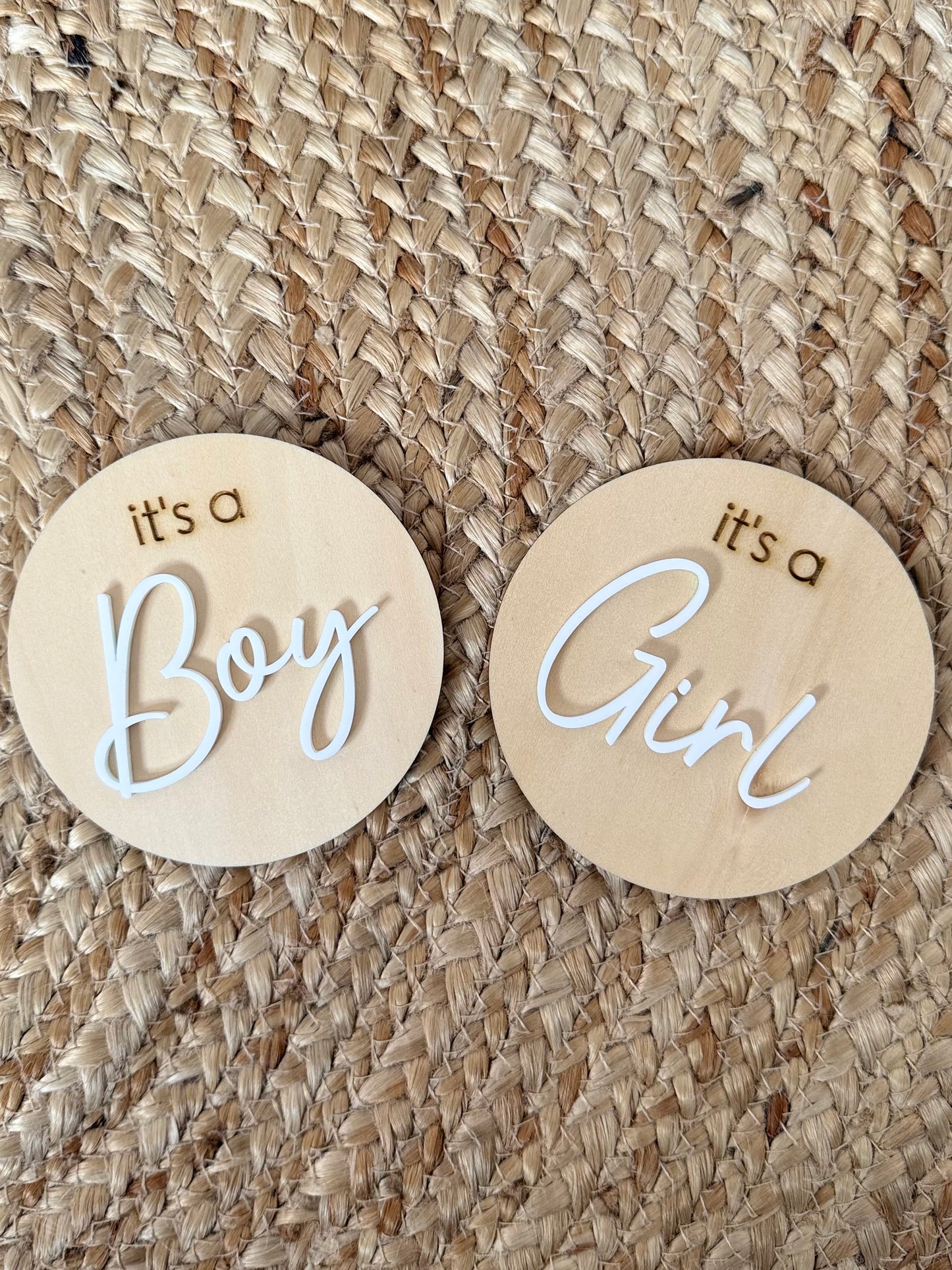 Gender Reveal Disc