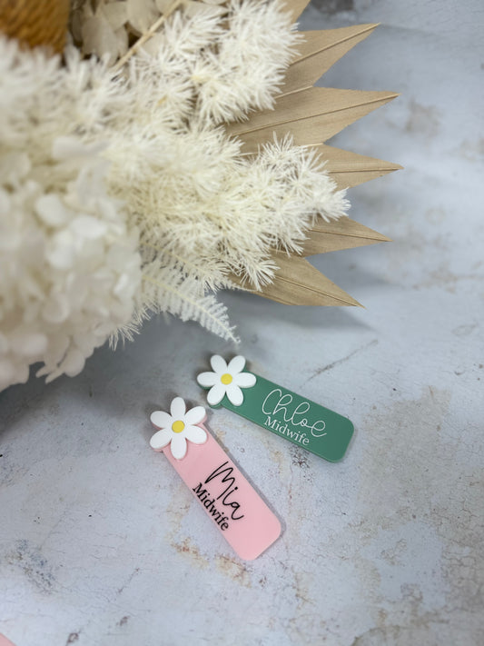 Daisy Name Badge