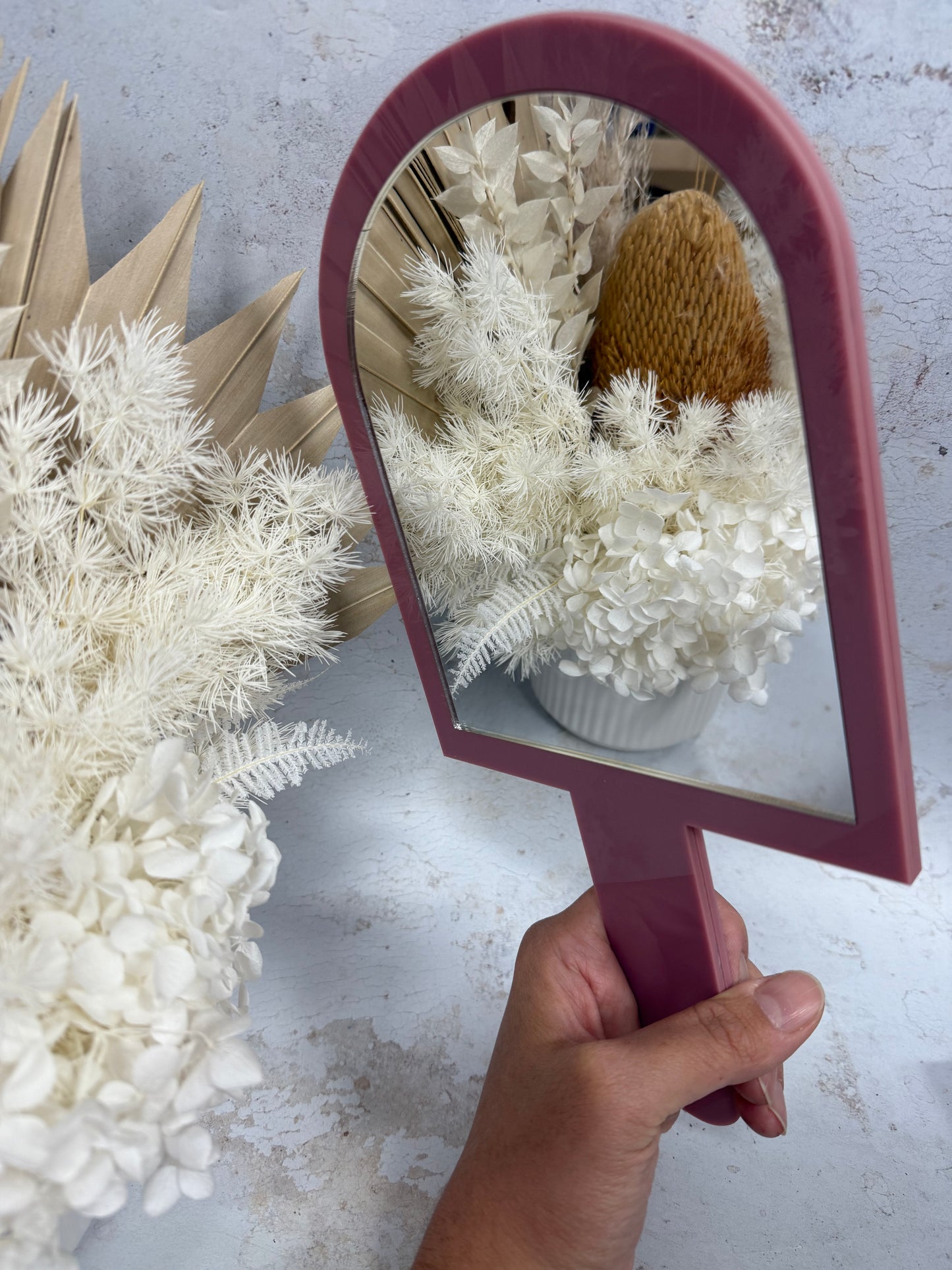 Branded Salon Mirror
