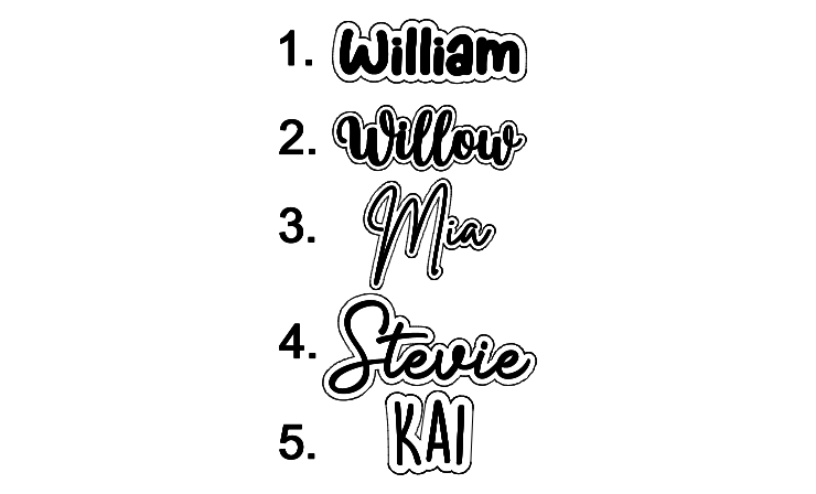 Name Plaque - Single layer