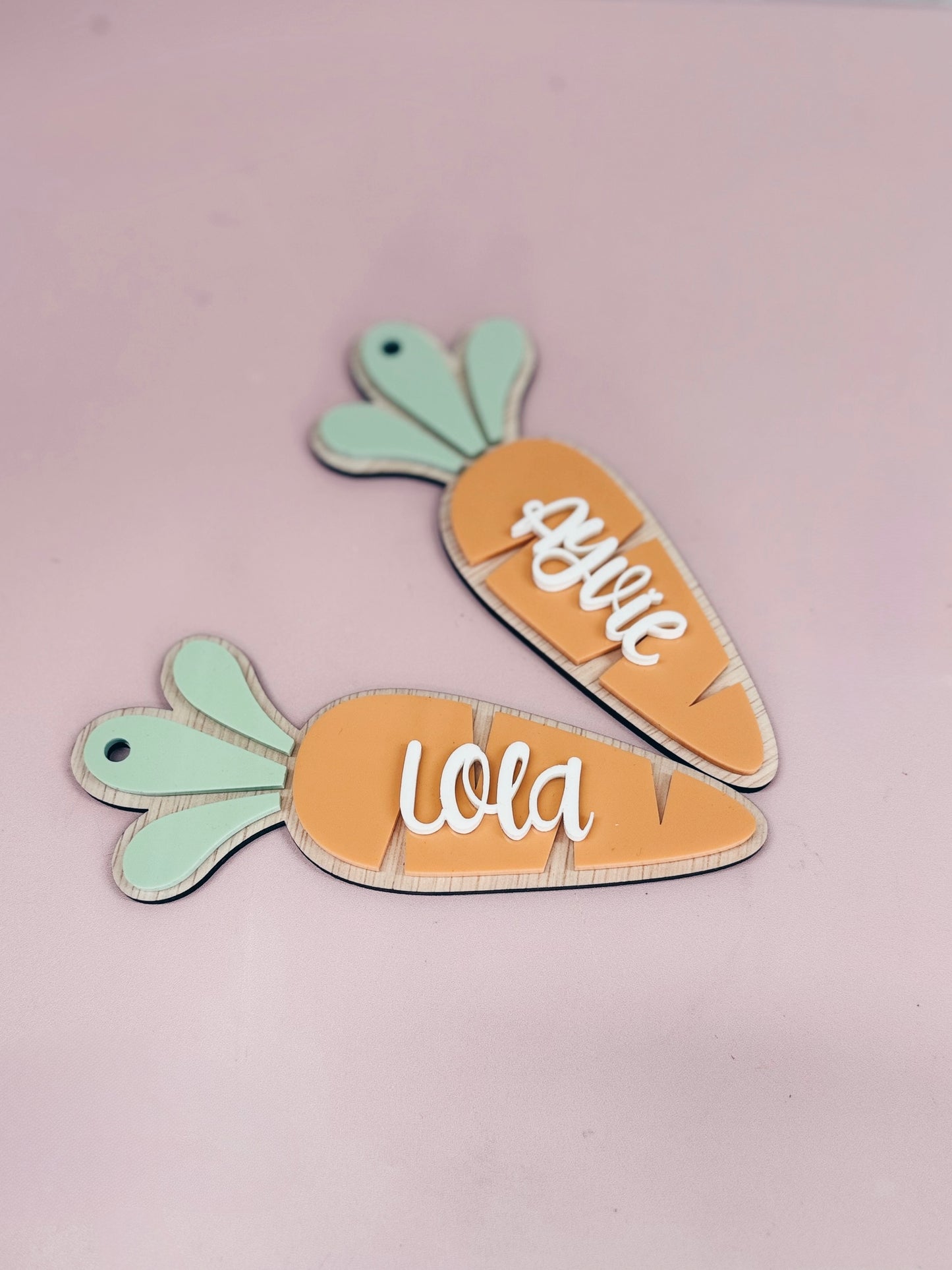Easter Carrot Tag