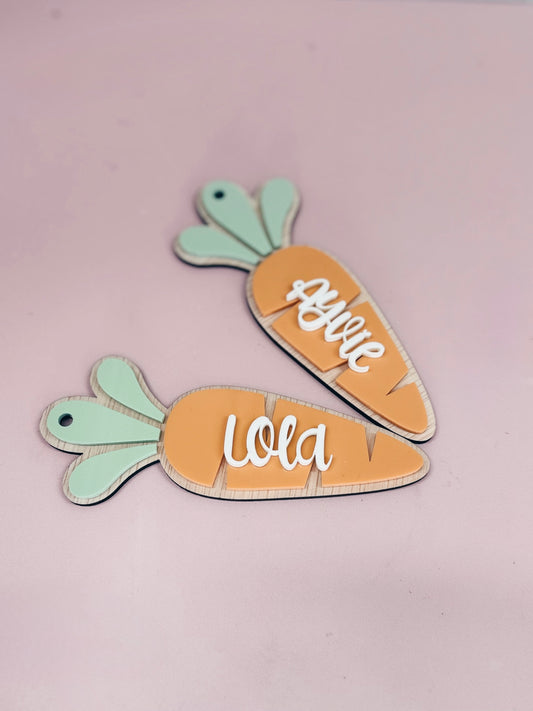 Easter Carrot Tag
