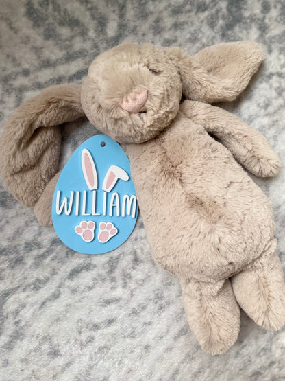 Easter Basket Egg Tags
