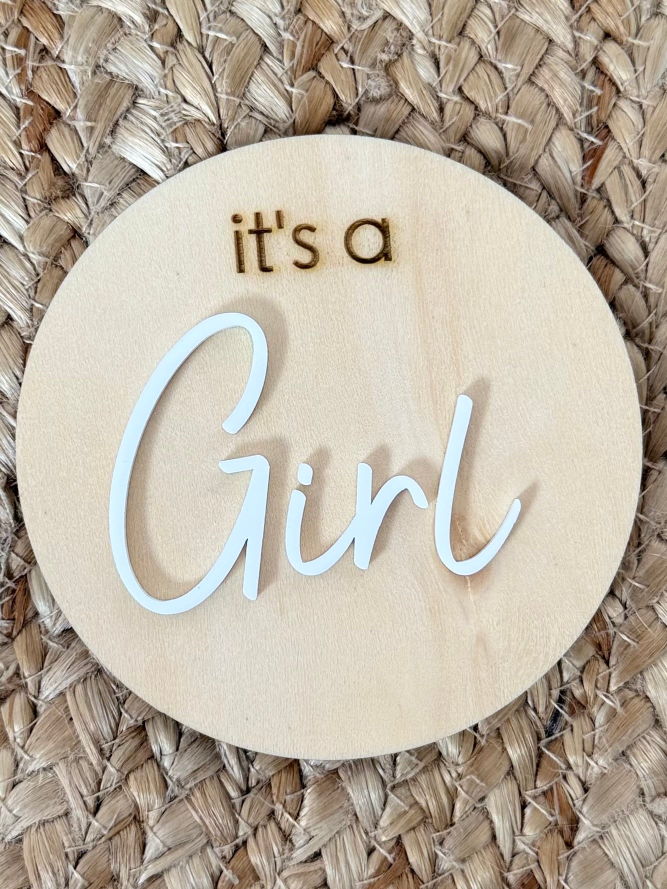 Gender Reveal Disc
