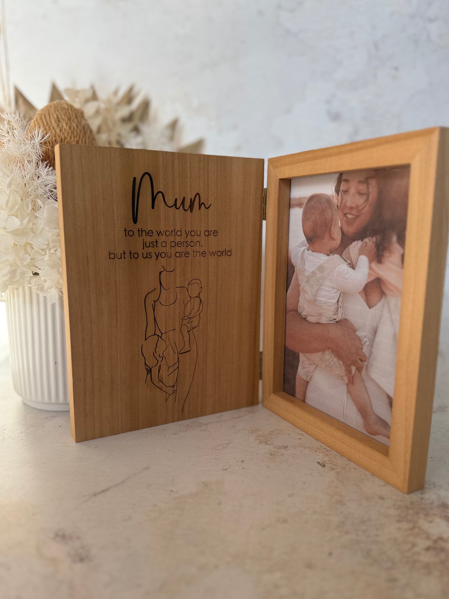 Book Style Photo Frame