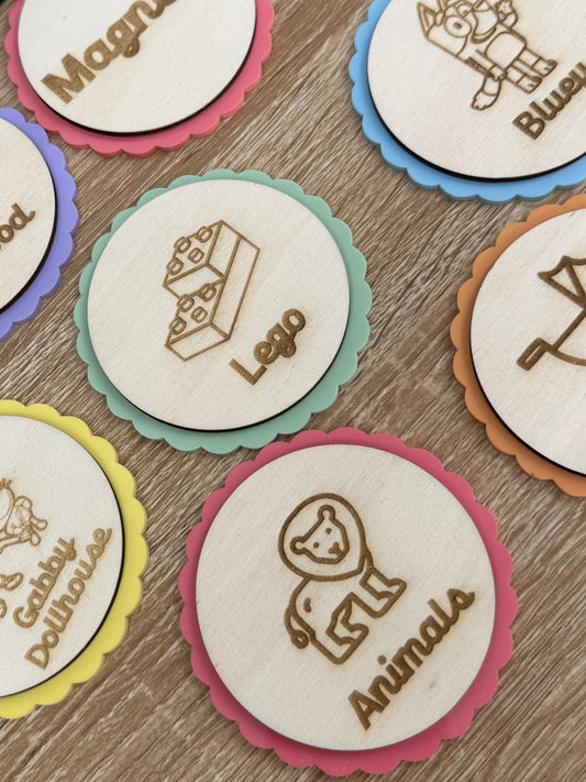 Storage Tags - COLOUR POP