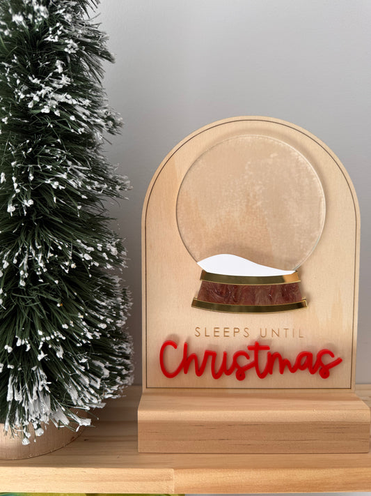 "Snow Globe" Christmas Countdown