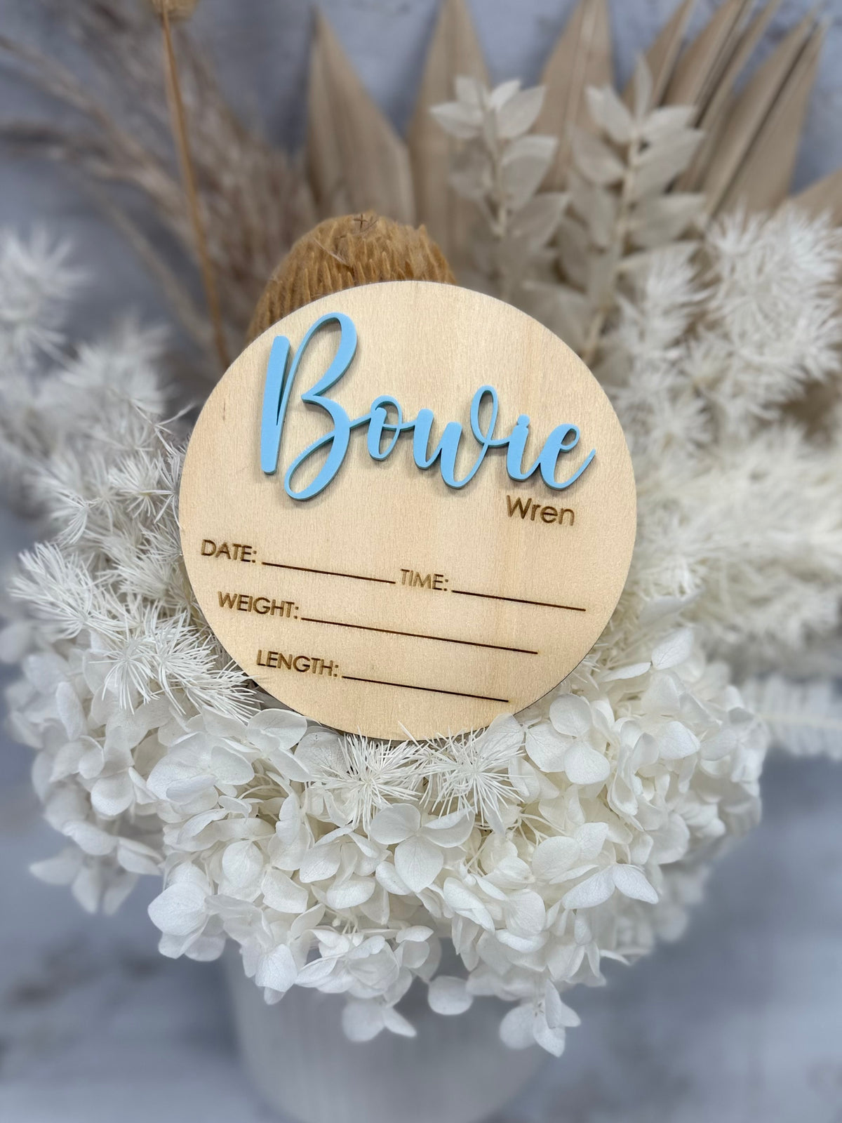 Birth Announcement - Personalised Name