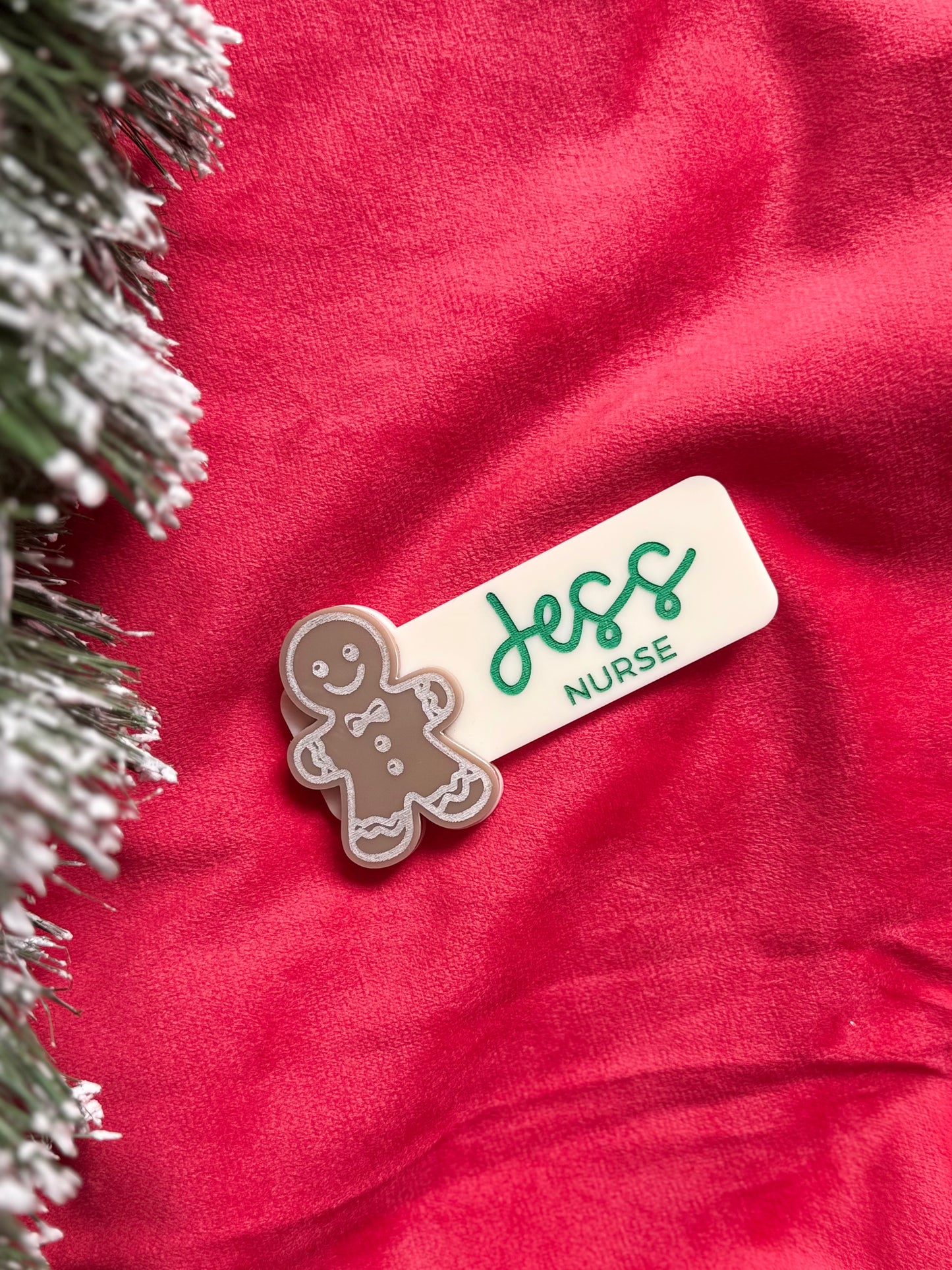 Personalised Christmas Badges