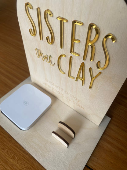 Customised Business Card & Square Holder